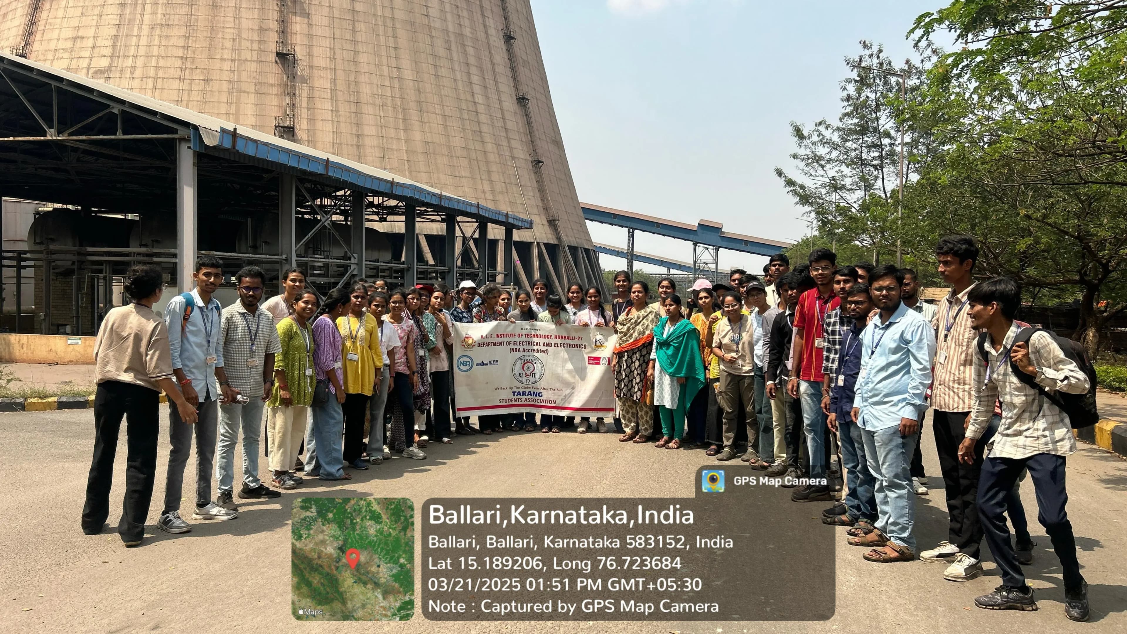 Industrial Visit to Bellary Thermal Power Station