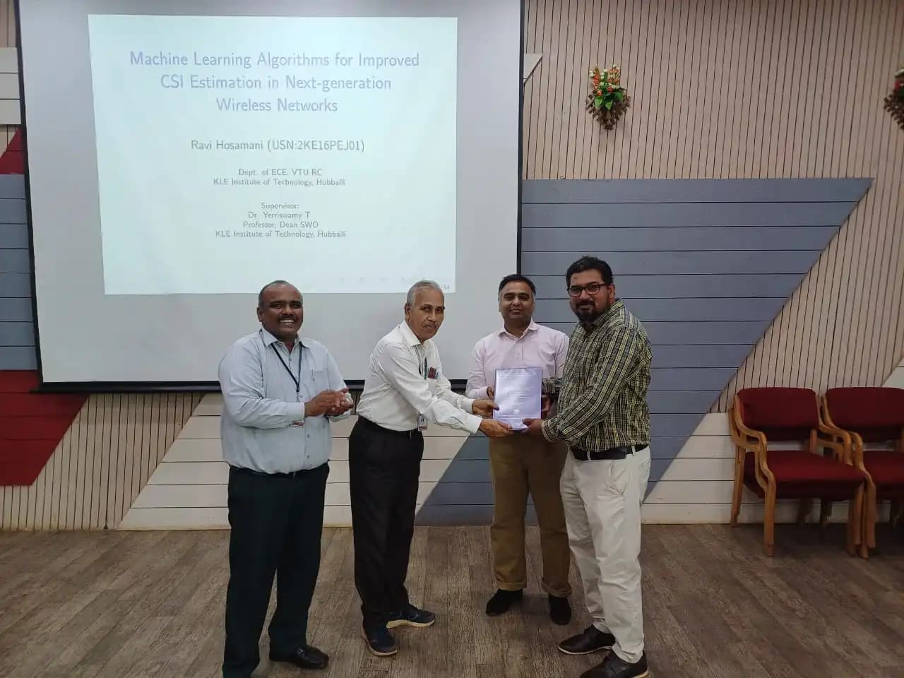 Congratulations to Dr. Ravi Hosamani – Ph.D. Viva Completed!